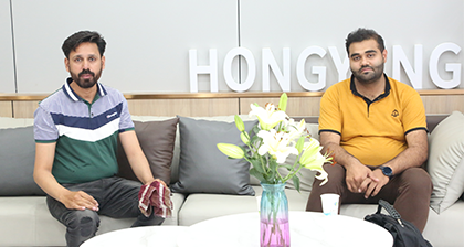 热烈欢迎客户来我公司进行实地参观考察洽谈业务